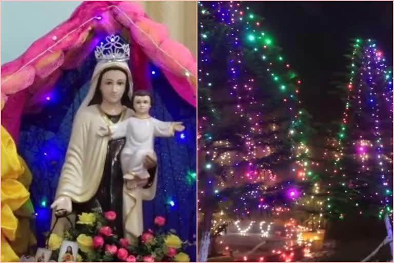 Christmas being celebrated grandly in Sanjoan Ashram Church