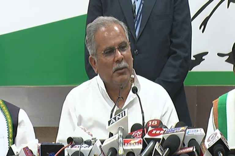 cm bhupesh baghel reaction on nrc and nrp in raipur