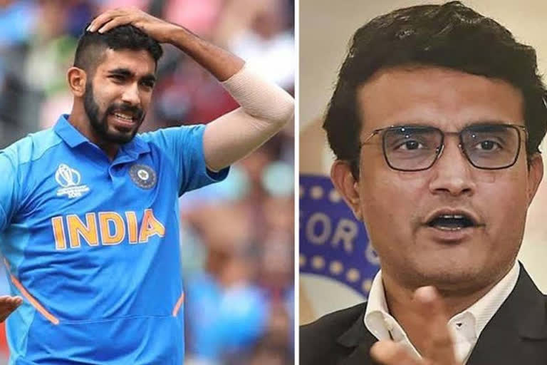 Sourav Ganguly asks Bumrah to skip Ranji game