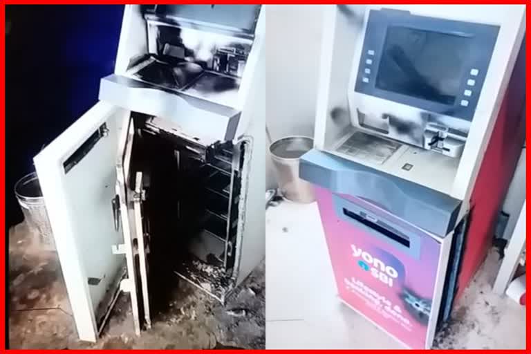 miscreants stole millions of rupees from ATM In Morena