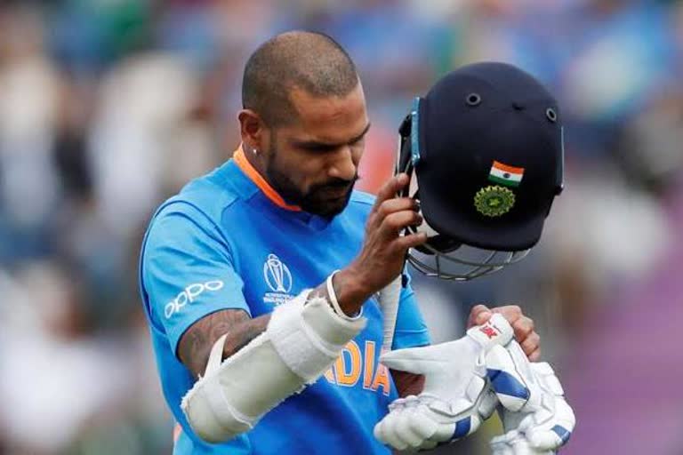 Dhawan Beaten by his Son