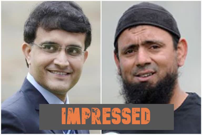 Saqlain Mushtaq, Sourav Ganguly