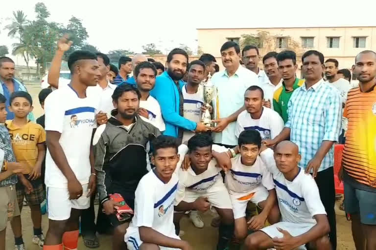 Football  compitations ended in Narasannapet