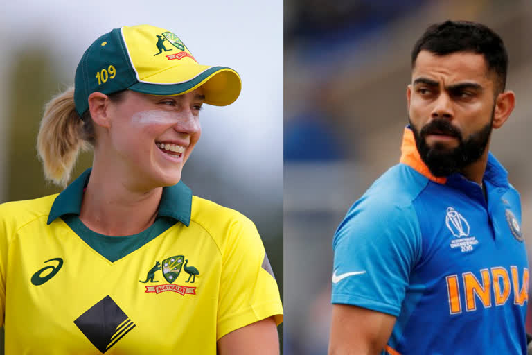 Virat Kohli, Ellyse Perry