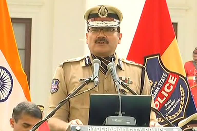 CP On Hyderabad Law and Order