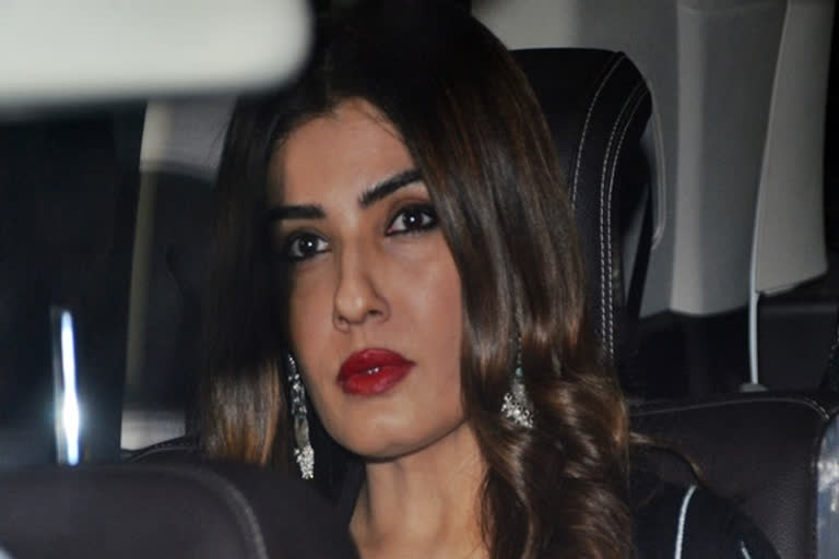 Case against raveena Tandon