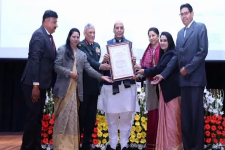 Mhow Cantonment Board gets National Award for Water Promotion