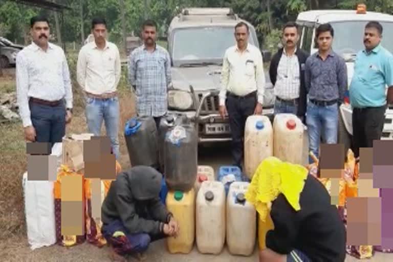 State excise action on  Liquor Dealer in ratnagiri