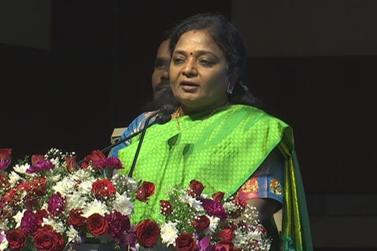 governor tamilsai spoke on kaleshwaram project