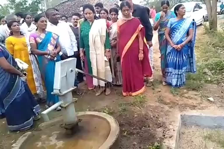 Collector Sridevasena participated in the Pure Friday event at peddapalli