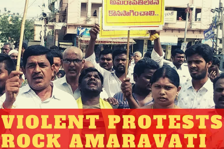 Tension grips Amaravati over 3-capital move as farmers continue protest