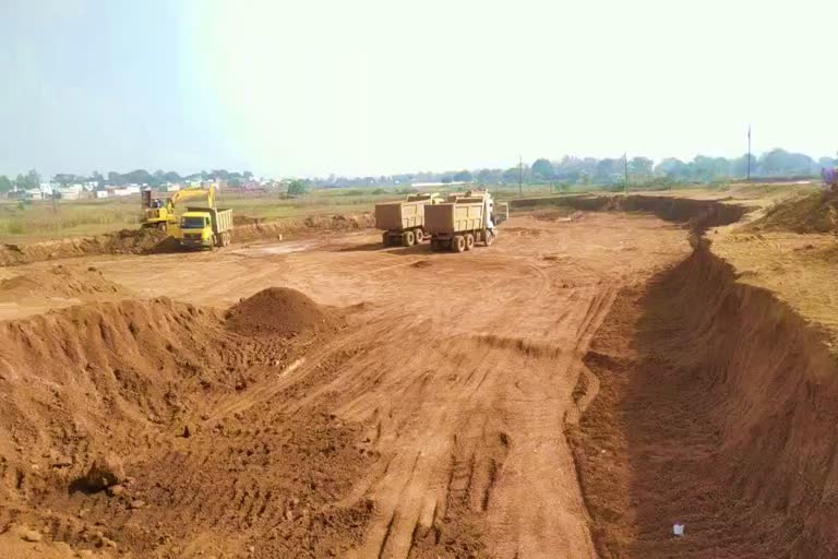 illegal murum mining in abhanpur