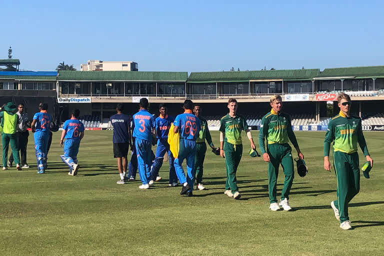 India U-19  South Africa  U-19 World Cup  ഇന്ത്യന്‍ അണ്ടർ-19 ടീം വാർത്ത  ദക്ഷിണാഫ്രിക്ക വാർത്ത  അണ്ടർ-19 ലോകകപ്പ് വാർത്ത