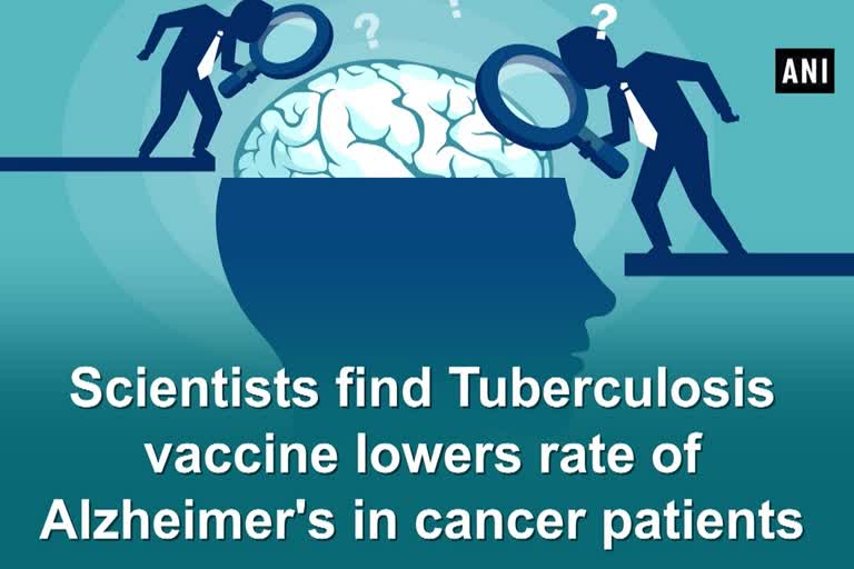 Scientists find Tuberculosis vaccine lowers rate of Alzheimer's in cancer patients