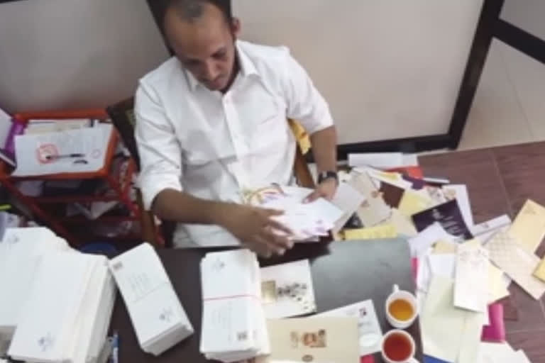 Muvattupuzha MLA surprises us with his wedding invitation card collection