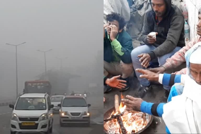 Delhi faces freezing cold  delhi latest news  ഡല്‍ഹി തണുത്തു വിറക്കുന്നു  ഡല്‍ഹി ലേറ്റസ്റ്റ് ന്യൂസ്  2.4 degrees Celsius in delhi