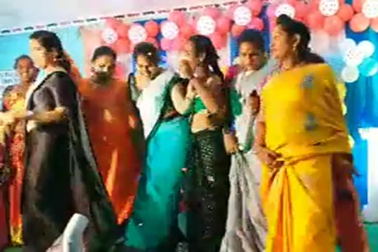 hijras celebrated a function in kadapa welcoming new members in their group