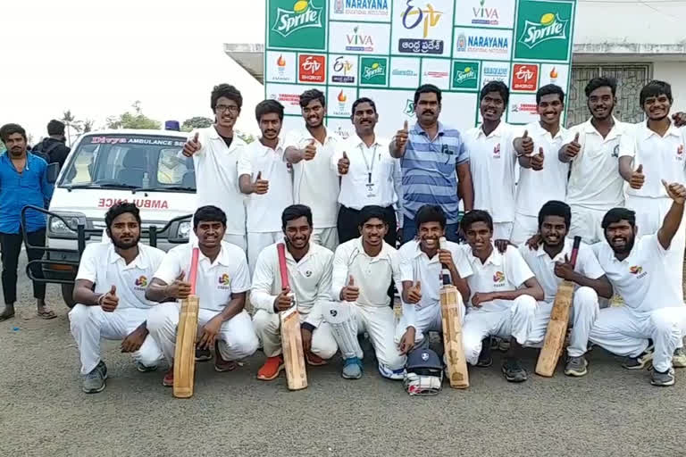 eenadu sports league Competitions at bhivaram in west godavari district