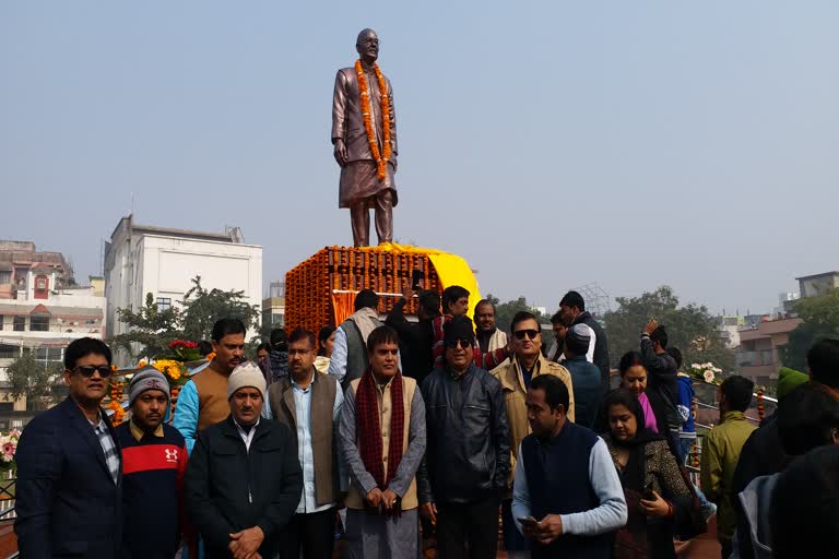 inauguration of statue of arun jaitely in patna