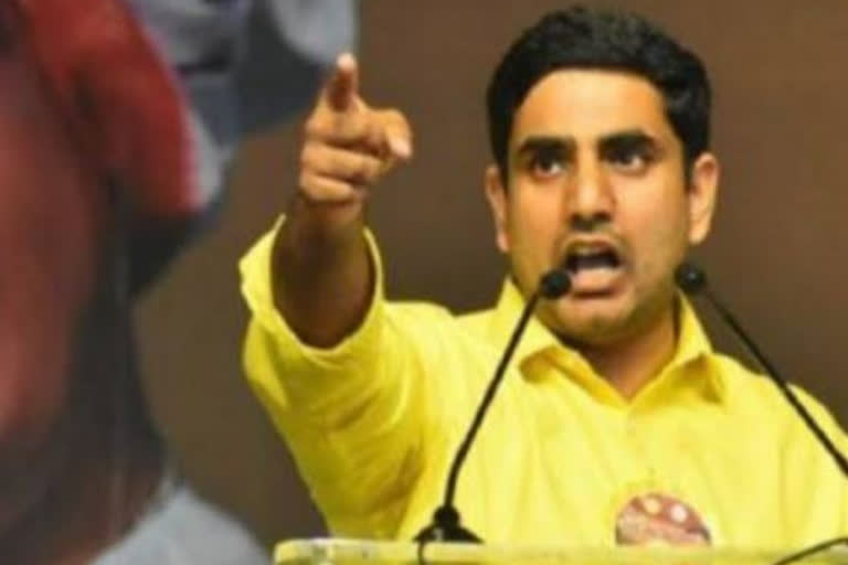 lokesh challenge on state government