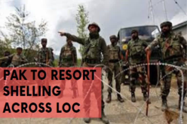 Pak Army again resorts to shelling across LoC