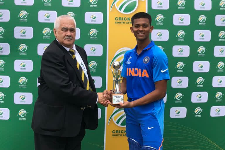 India U19 team beats South Africa