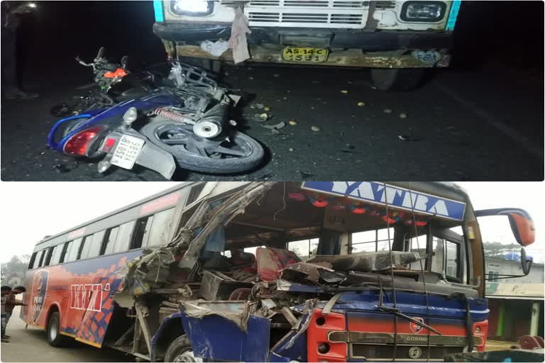 Road Accident in various parts of the state