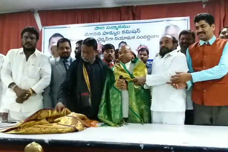 telangana bc sangam honor hrc chairman chandraiah in hyderabad