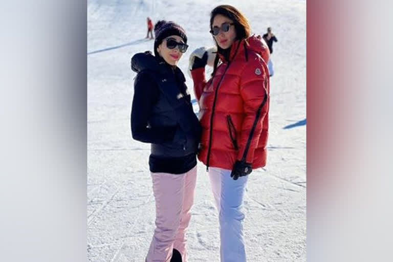 kareena kapoor karishma kapoor holiday in switzerland