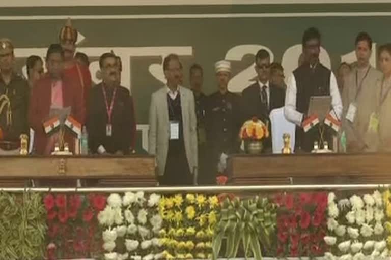 ಹೇಮಂತ್ ಸೊರೇನ್ ಪ್ರಮಾಣ ವಚನ,Hemant Soren takes oath as Jharkhand CM