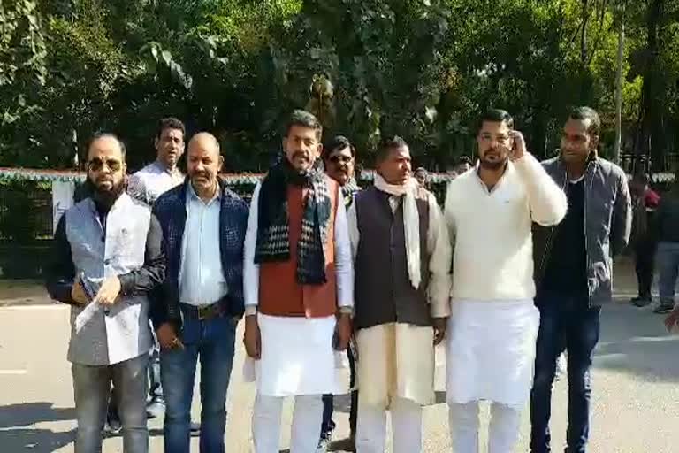 Jehanabad MLA arrives at Hemant Soren swearing in ceremony