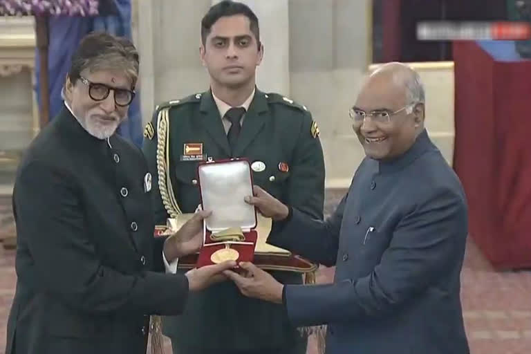 Amitabh Bachchan awarded dadasaheb phalke award