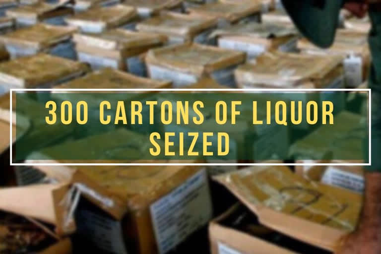 300 cartons of liquor seized in Bihar