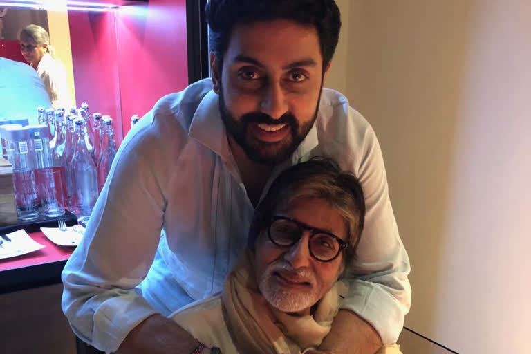 Abhishek praises father Amitabh Bachchan on receiving Dada Phalke Award