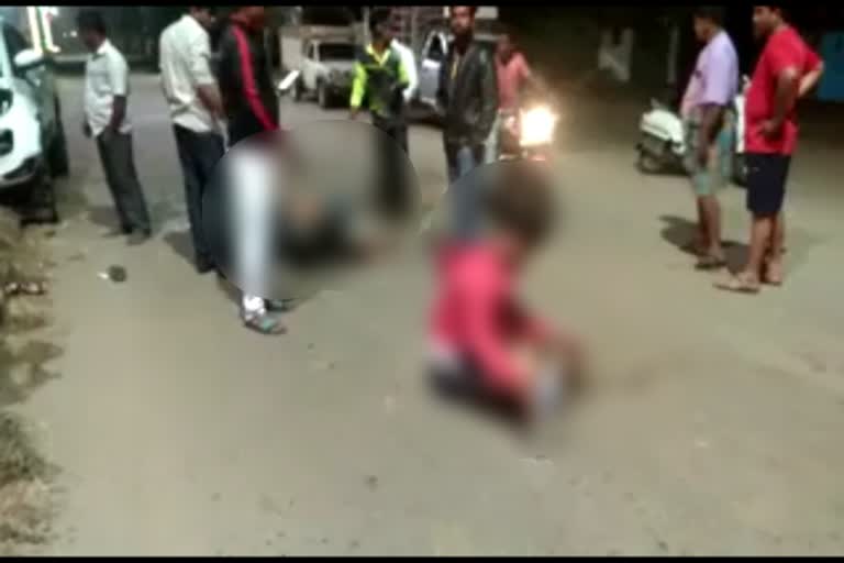 bike met an accident in koppal at kustagi