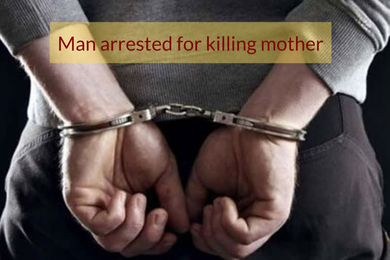 Fed up man  Kills mother  For constant sickness  Palghar district  Accused arrested  അമ്മയുടെ രോഗാവസ്ഥ; അമ്മയെ കൊലപ്പെടുത്തി മകൻ