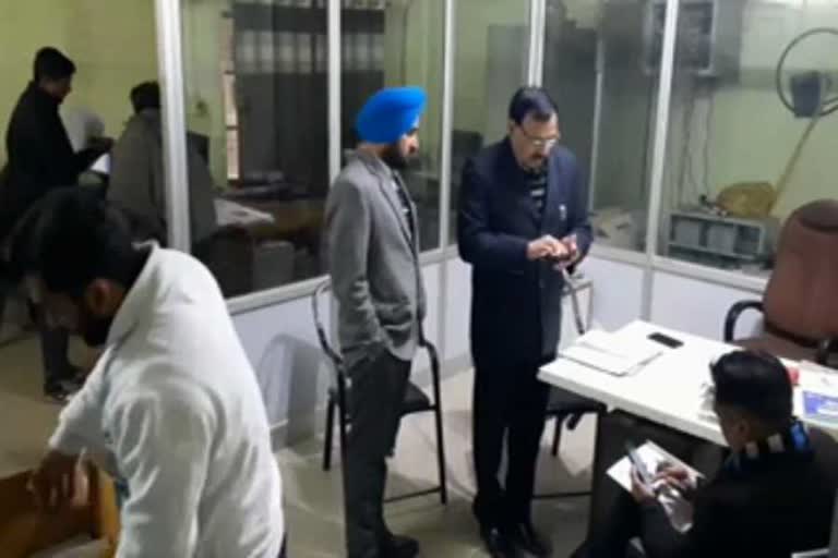 cm flying squad raided in sirsa rto office