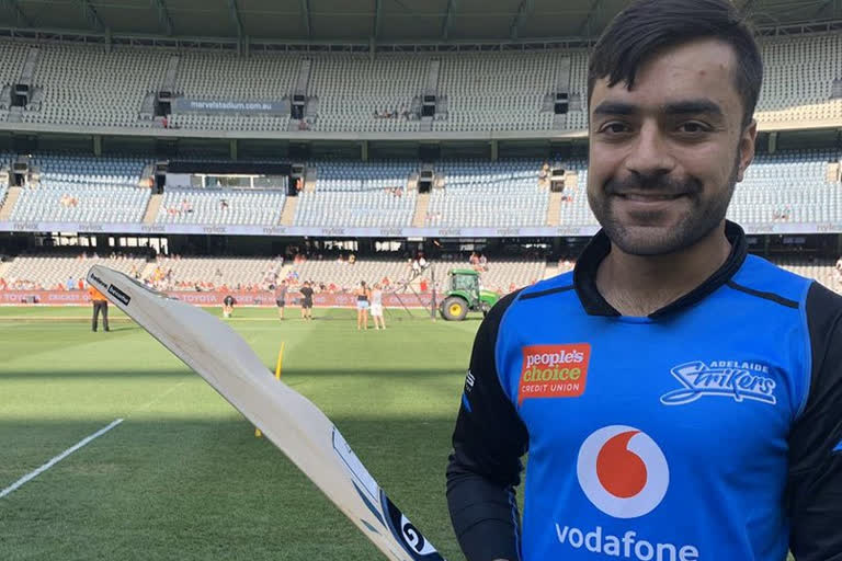 Big bash league, Rashid khan, camel bat