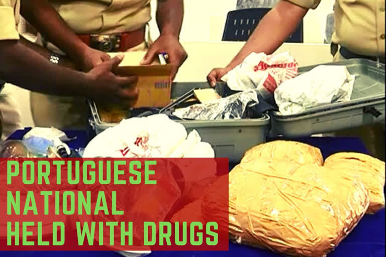 Portuguese national nabbed with drugs worth Rs 22 lakh