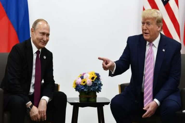 Russian President Vladimir Putin and American President Donald Trump