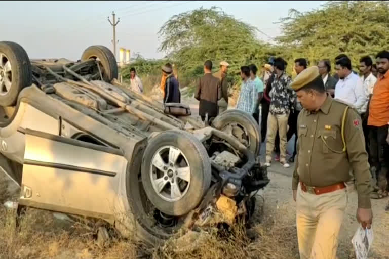 Three killed in road accidents, जालोर न्यूज