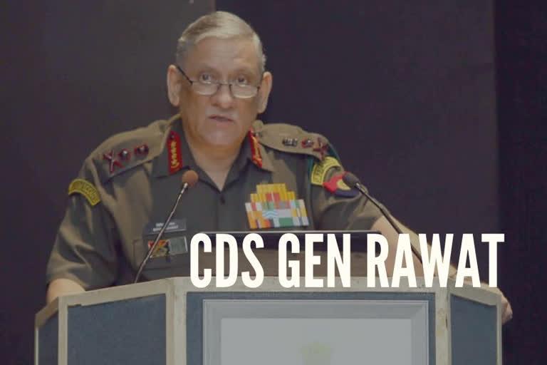 Gen Bipin Rawat pays tribute at National War Memorial