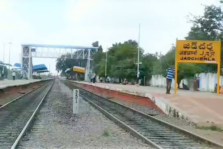 train accident at Jadcharla in Mahabubnagar district