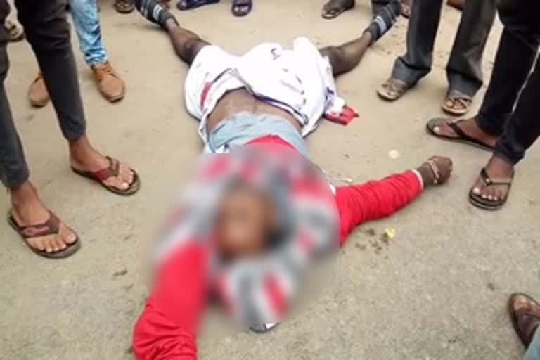 ಲಾರಿ - ಬೈಕ್ ನಡುವೆ ಡಿಕ್ಕಿ,  Bike rider death in accident at Shimoga