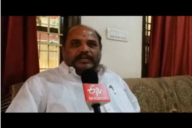 Mine businessman Tapal ganesh angry on CM decision