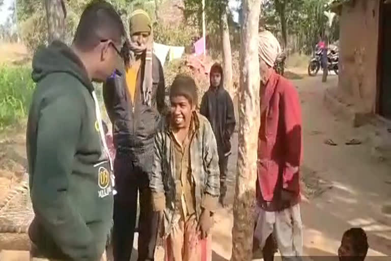 tehsildar rescued 3 retarded siblings and reached hospital