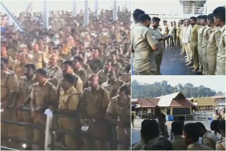 ശബരിമല മകരവിളക്ക്  ശബരിമല സുരക്ഷ  സ്പെഷ്യൽ ഓഫീസർ എസ് സുജിത്ത് ദാസ്  ഡിവൈഎസ്‌പി ശ്രീരാമ  ക്വിക്ക് റെസ്‌പോണ്‍സ്  sabarimala police batch