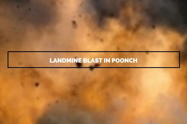 One injured in landmine explosion in Poonch