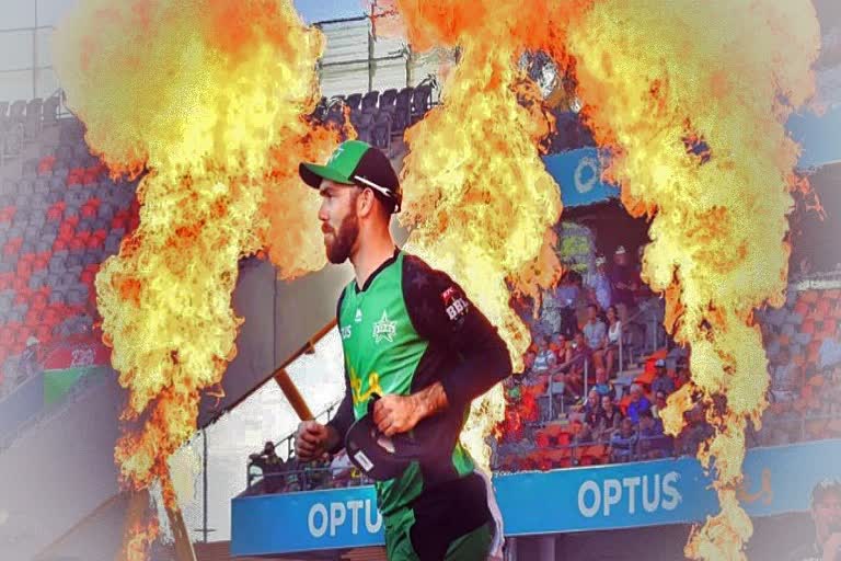 glenn maxwell to the rescue as melbourne stars captain turns firefighter before bbl match