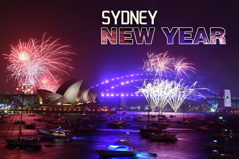 Fireworks mark New Year in Sydney